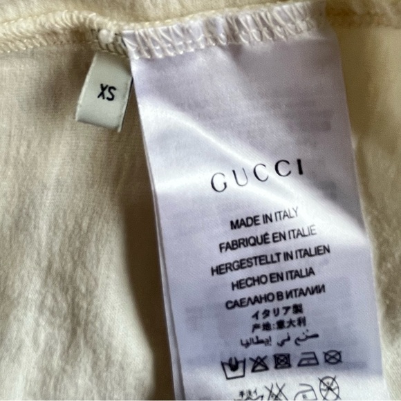 Gucci Chateau Marmont Oversized Cotton T-Shirt - XS Streetwear Luxury Designer - Picture 11 of 16